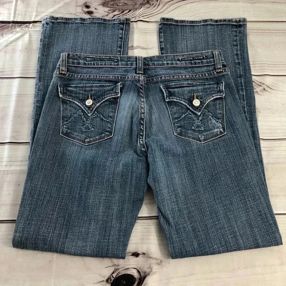 Vigoss Blue Bootcut Jeans Size 9 - Picture 4 of 8